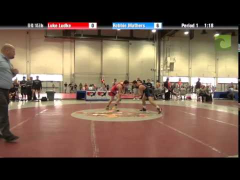 Men 66 KG / 145.5 lbs - Luke Ludke vs. Robbie Mathers