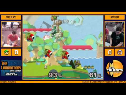 S@LT #41   NBR Brog Ice Climbers vs Greg Glaze Luigi   Losers Round 6   Melee Singles