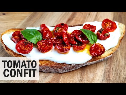 How to Make Cherry Tomato Confit | Roasted Cherry Tomatoes Recipe