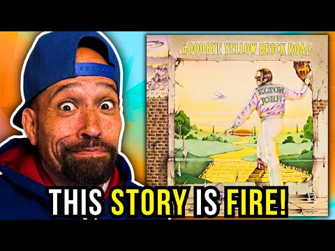 Rapper FIRST time REACTION to ELTON JOHN Goodbye Yellow Brick Road! This story is fire...