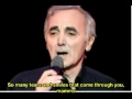 Charles Aznavour La Mamma English Subtitles