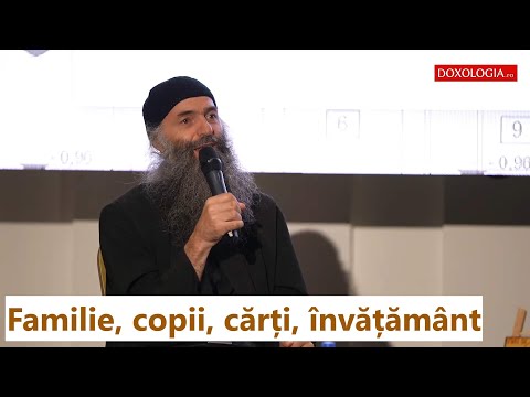 Familie, copii, cărți, învățământ - p. Pimen Vlad