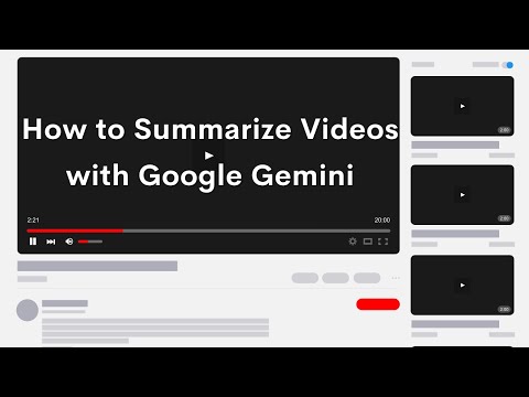 Découvrir les fonctionnalités de Google Gemini