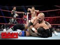 The Miz The Usos Vs Elias The Revival 2 Out Of 3 Falls Match Raw July 8 2019