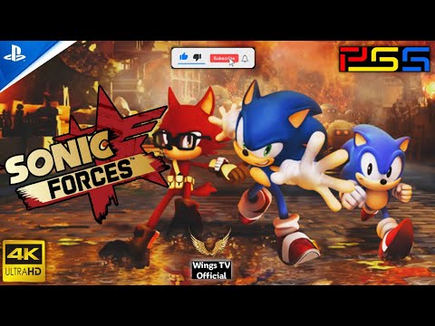 Sonic Forces PS5 - Gameplay Walkthrough - No Commentary (2160p 60fps) - Wings TV Official
