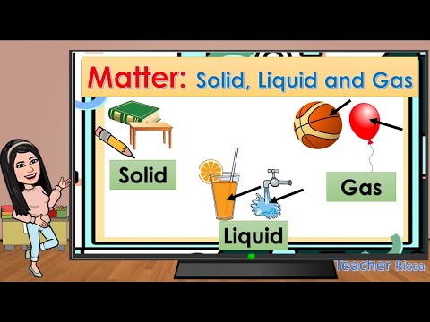, title : 'MATTER: SOLID, LIQUID and GAS