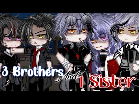 3 Brothers and 1 Sister 🤬😬🤣 | GLMM | GCMM Movie 51 | Extra Gachalife Joke