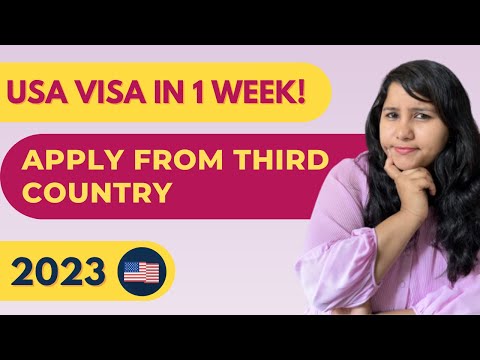 How do I apply for a US visa from a third country like Singapore, Malaysia, or Thailand?