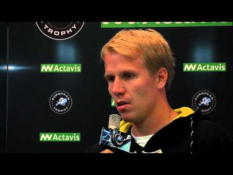 European Trophy: Press Confrence KalPa -- UPC Vienna Capitals 23 8 2013