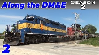preview picture of video 'CP freight trains in Ottumwa, IA area, August 2013'