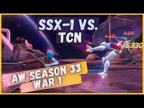 AW Season 33, War 1 SSx-1 vs. TCN - Nebula and Sorcerer - Marvel Contest of Champions