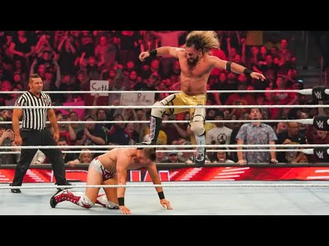 Seth “Freakin” Rollins Vs The Miz Raw 4/17/2023 Highlights