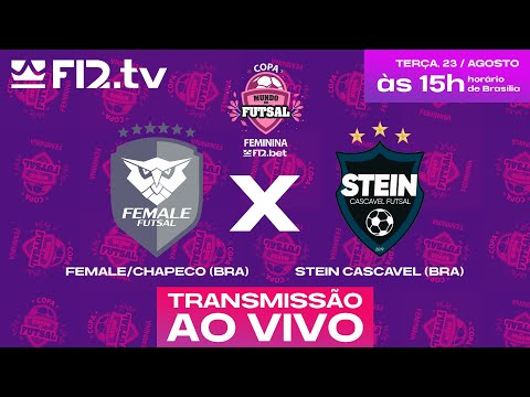 FEMALE/CHAPECO (BRA) X STEIN CASCAVEL (BRA) - Copa Mundo do Futsal F12.bet Feminino 2022