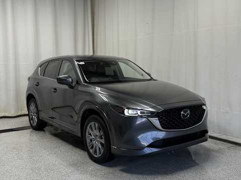 2025 Mazda CX-5 GT AWD in Gray for sale at Park Mazda in Sherwood Park, AB