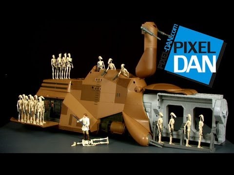 Hasbro Star Wars Trade Federation MTT (Multi Troop Transport) Video Review
