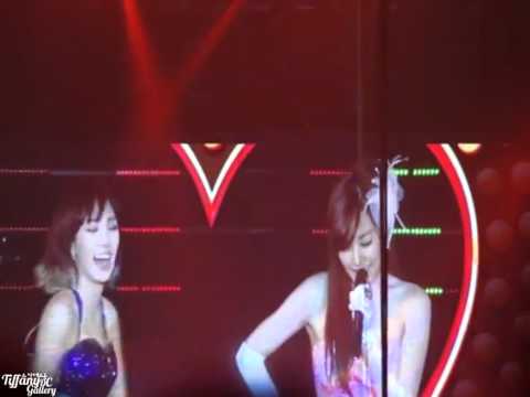 110617 SNSD-[HD/Fancam] TaeYeon & Tiffany-Lady Marmalade Cut @ Yoyogi Japan Arena Tour 2011