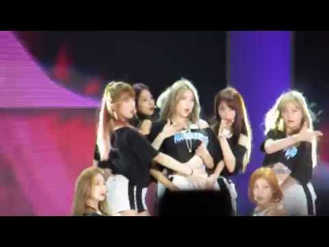 150804 Summer Festival - Nine Muses, Hurt Locker [Kyungri focused]