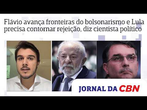 Flávio avança fronteiras do bolsonarismo e Lula precisa contornar rejeição, diz cientista político