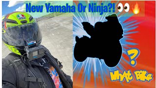 NEW BEGINNER BIKE REVEAL!! | DID I go with the YAMAHA R3 or the NINJA 400?! 🏍 🎁 😱 | LTEEZY VLOGS