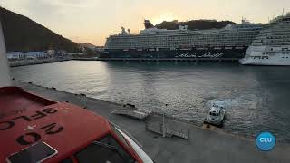 MSC Magnifica Balcony View | Arriving in Beautiful St. Maarten