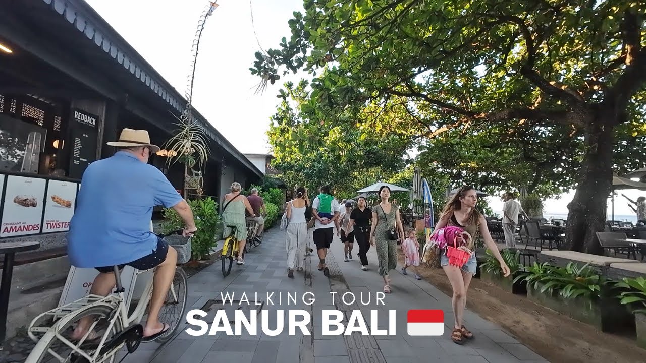 Experience a walking tour to Segara Beach.