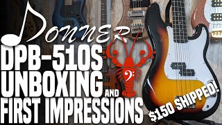 Video thumbnail for Donner DPB-510S P-Bass Unboxing & First Impressions - LowEndLobster Fresh Look by LowEndLobster