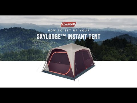 How to Set Up Your Skylodge Instant Camping Tent - 1-min Set Up