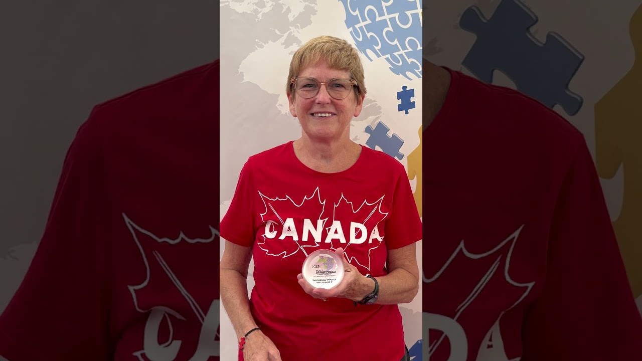 Ontario woman makes history at World Jigsaw Puzzle Championship