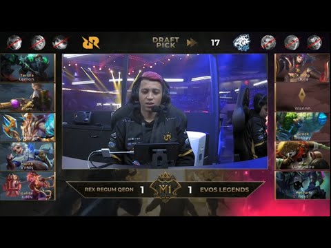 GRANDFINAL M1, RRQ VS EVOS LEGENDS ,GAME 3- mobile legends