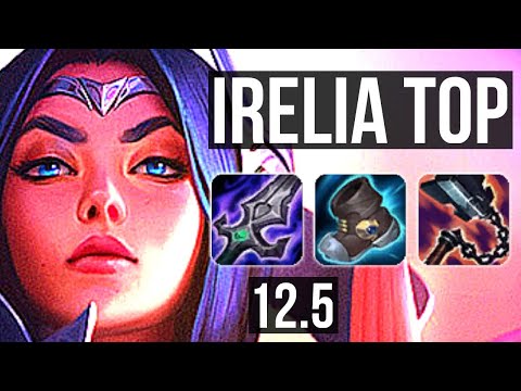IRELIA vs RYZE (TOP) | 7/0/3, 800+ games, Godlike, Rank 10 Irelia | NA Challenger | 12.5