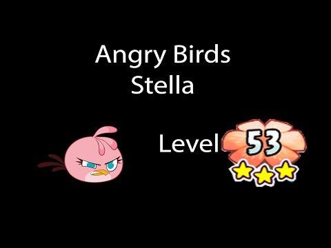 Angry Birds Stella Branch Out Level 53 Walkthrough