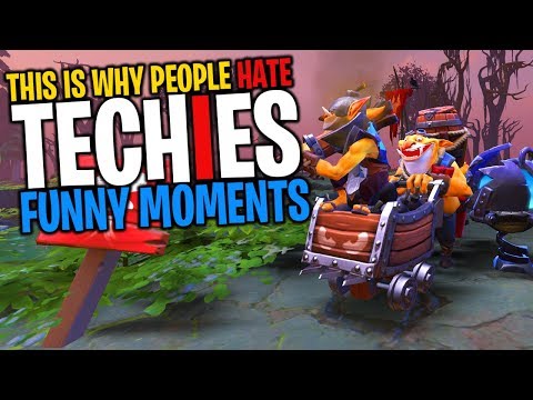 This is Why People Hate Techies - DotA 2 Funny Moments