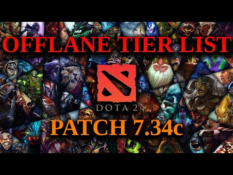 7.34c Offlane Tier List