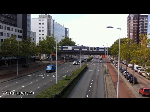 RET Metro Type RSG3 nabij Zuidplein Rotterdam richting Slinge