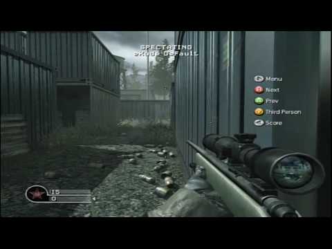 eXude DeFault vs JynxX KyRoz | 1v1 | COD4