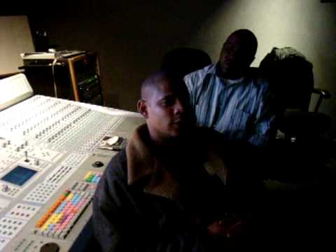 In the studio with Dj Uneek and Bruce Hathcock