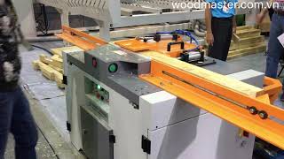 Máy khoét chân pallet tự động