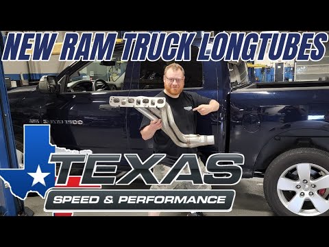 NEW Texas Speed 2" Stainless Steel Long Tube Headers For RAM Trucks