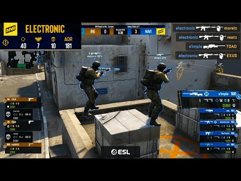 simple and electronic destroyed Illuminar - Highlights - D2 | NAVI Vs Illuminar | IEM - Road to Rio