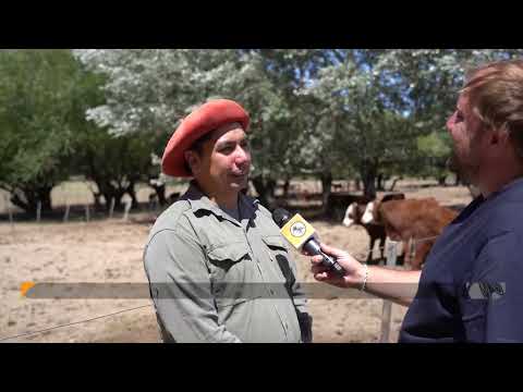Jesús Altamirano, encargado de producción en Marela Agropecuaria, Comallo, Río Negro