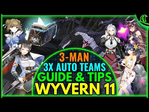 Wyvern 11 Auto 3-Man Teams Epic Seven Guide Epic 7 Tips E7 W11 Epic7 Montmo Karin SSB Sigret Luluca Video