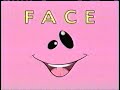 Face Bumper Spelling His Name