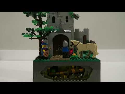 Lego Castle GBC with built in power functions