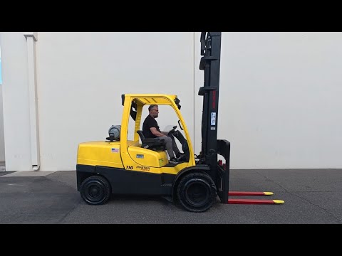 HYSTER H110FT 11,000lb LP Propane #640E - Forklift for Sale