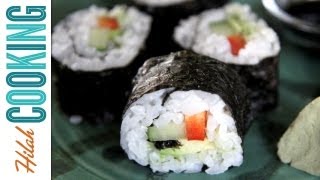 How To Make Sushi Rolls | Hilah Cooking