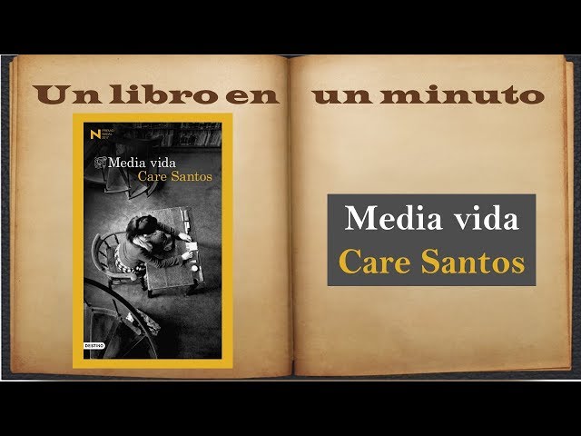 Vídeo relacionado con Media vida (Novela)