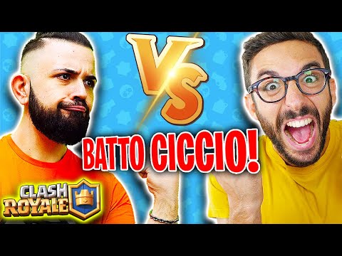 HO BATTUTTO CICCIOGAMER89 SU CLASH ROYALE!! *Non ci Credo!*