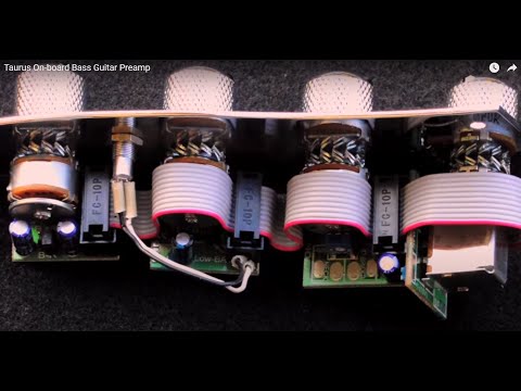 Bumper Jazz Bass w Taurus TM2 Preamp image 6