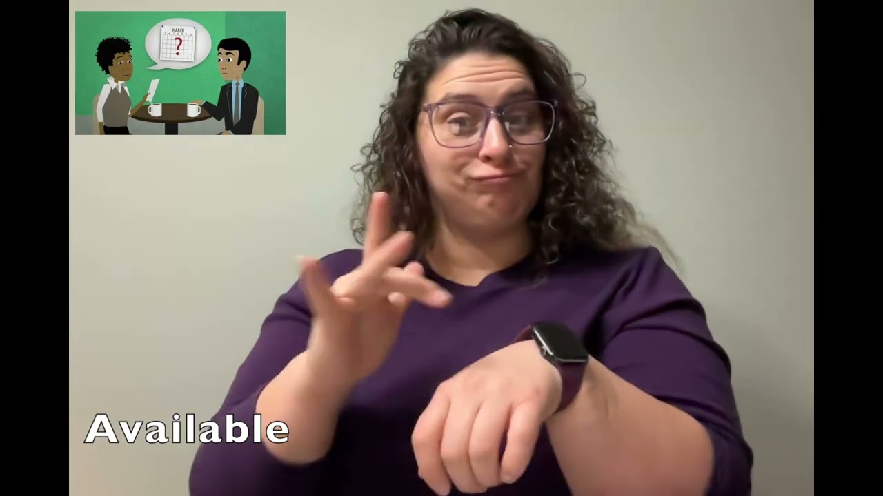 ASL Vocabulary | Making Plans and Invitations