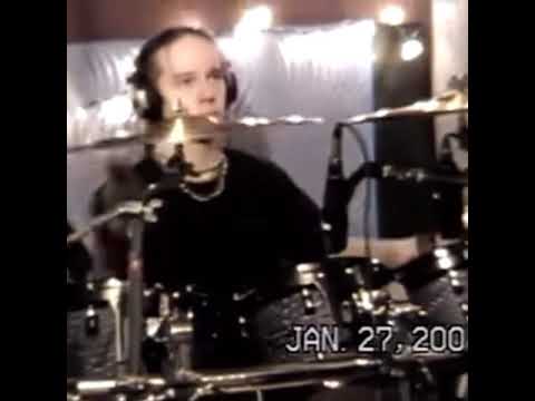 JOEY JORDISON records studio 2001#shorts #slipknot